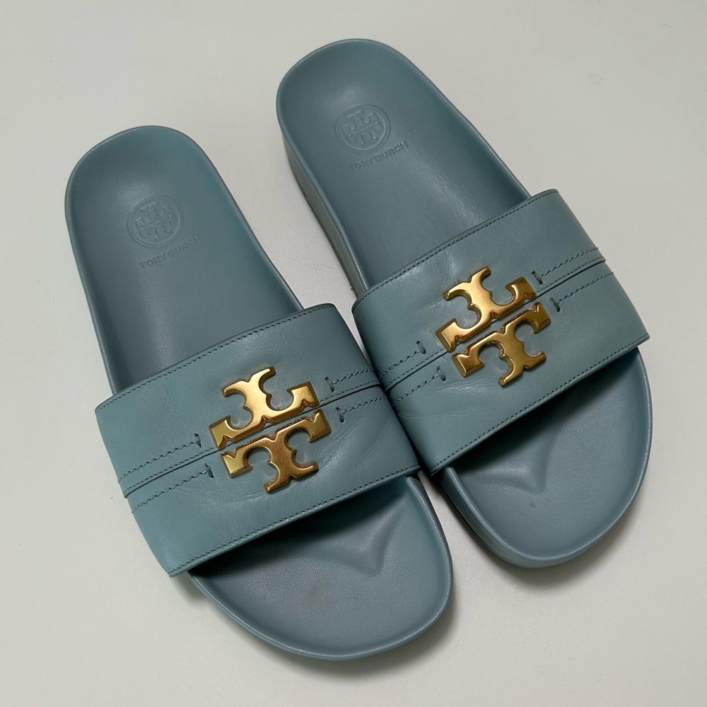 Tory Burch Everly Anatomic Cloud Calf Leather Sli… - image 2